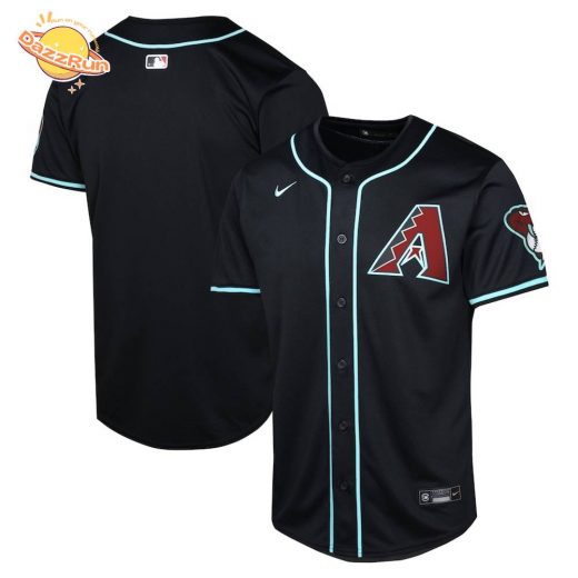 Youth Arizona Diamondbacks Nike Black Alternate Limited Jersey