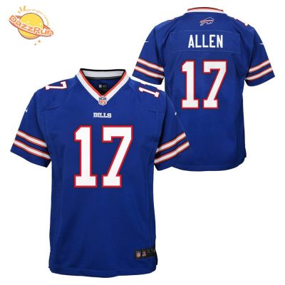 Youth Josh Allen Buffalo Bills NFL Nike Game Team Jersey