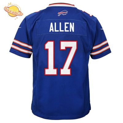 Youth Josh Allen Buffalo Bills NFL Nike Game Team Jersey