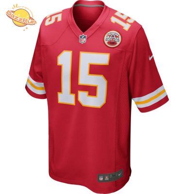 Youth Patrick Mahomes Kansas City Chiefs NFL Nike Game Team Jersey