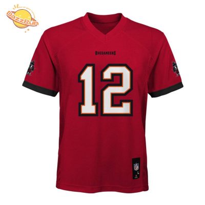 Youth Tom Brady Tampa Bay Buccaneers NFL Nike Game Team Jersey