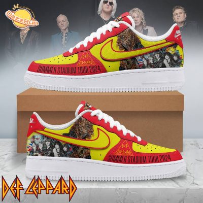 Def Leppard Premium AF1 Sneakers