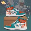 Personalized Philadelphia Eagles Air Jordan 1 Sneakers