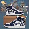 Custom New England Patriots Air Jordan 1 Sneakers