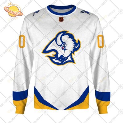 Custom Buffalo Sabres Reverse Retro NHL Jersey