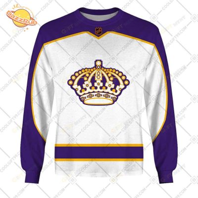 Custom Los Angeles Kings Reverse Retro NHL Jersey