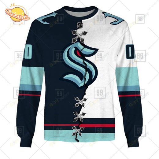 Custom Seattle Kraken NHL Mix Jersey