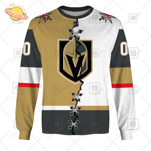 Custom Vegas Golden Knights NHL Mix Jersey