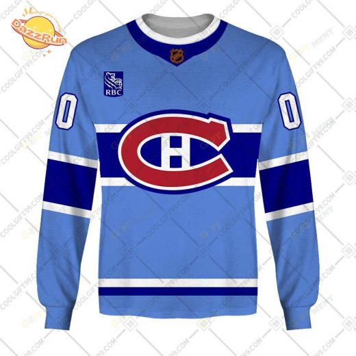 Personalized Montreal Canadiens Reverse Retro NHL Jersey