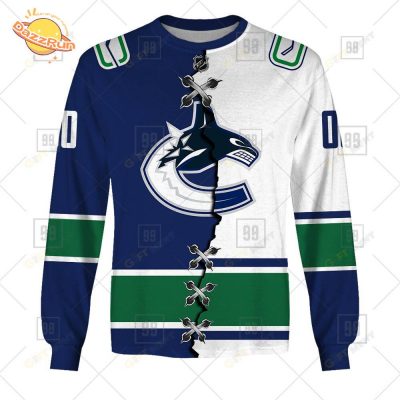 Personalized Vancouver Canucks NHL Mix Jersey