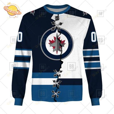 Personalized Winnipeg Jets NHL Mix Jersey