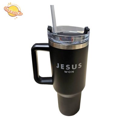 Jesus Won Insulated Thermal Cup