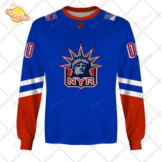 Personalized New York Rangers Reverse Retro Jersey