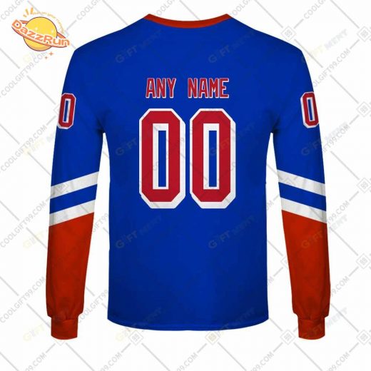 Personalized New York Rangers Reverse Retro Jersey