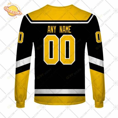 Personalized Pittsburgh Penguins Reverse Retro Jersey