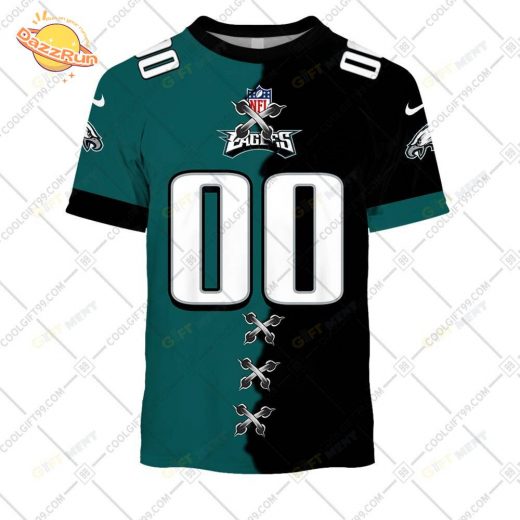 Philadelphia Eagles Custom Mix Jersey