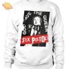 Unisex Sex Pistols Ringer Sweatshirt – White