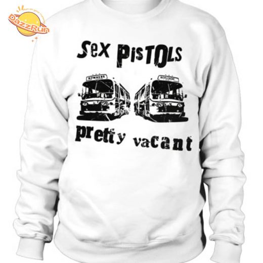 Unisex Pretty Vacant Sweatshirt – White