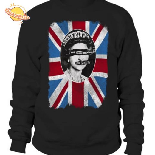 Unisex Sex Pistols Sweatshirt – Black