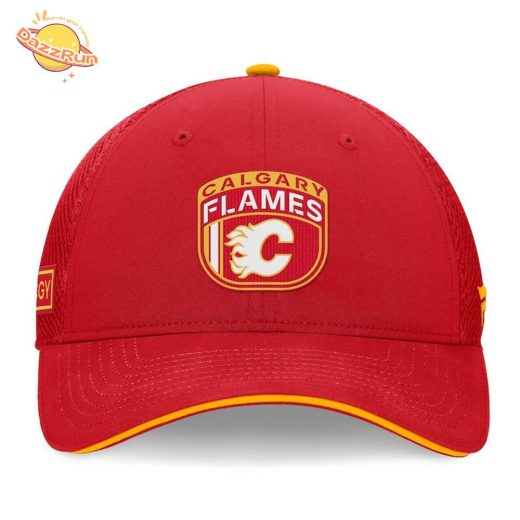 Calgary Flames 2024 NHL Draft Trucker Cap