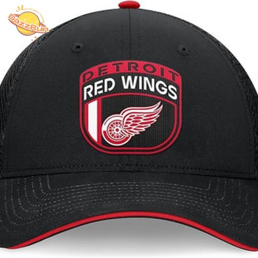 Detroit Red Wings 2024 NHL Draft Trucker Cap