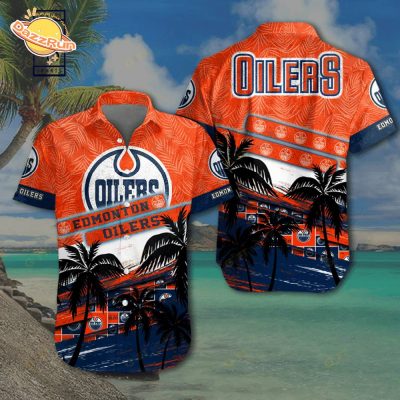 Edmonton Oilers Hawaiian Shirt