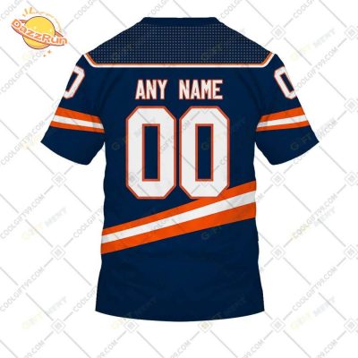 Personalized New York Islanders Reverse Retro T-Shirt