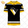 Custom Nashville Predators Reverse Retro T-Shirt