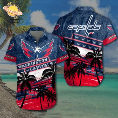 Washington Capitals Hawaiian Shirt