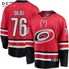 Jesper Fast Carolina Hurricanes NHL Fanatics Breakaway Home Jersey