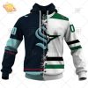 Personalized NHL Dual Team Home Jersey Hoodie