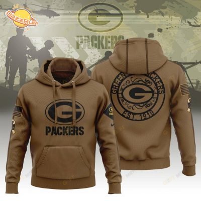 Green Bay Packers Salute to Service Hoodie