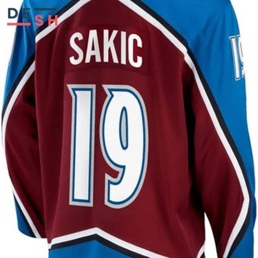 Joe Sakic Colorado Avalanche NHL Fanatics Breakaway Vintage Jersey