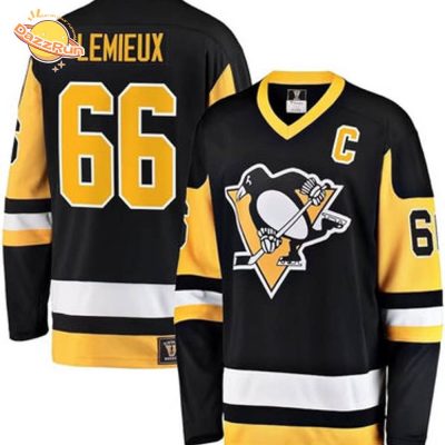 Mario Lemieux Pittsburgh Penguins NHL Fanatics Breakaway Vintage Jersey