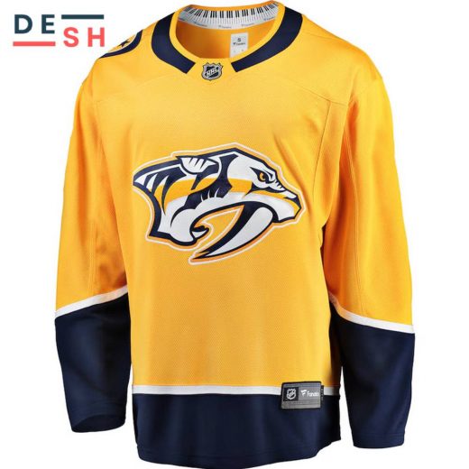 Nashville Predators NHL Fanatics Breakaway Home Jersey