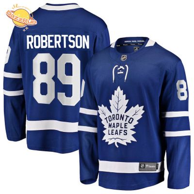 Nicholas Robertson Toronto Maple Leafs NHL Fanatics Breakaway Home Jersey