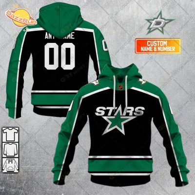 Personalized NHL Dual Team Home Jersey Hoodie