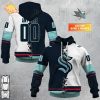 Calgary Flames Personalized Mix Jersey Hoodie