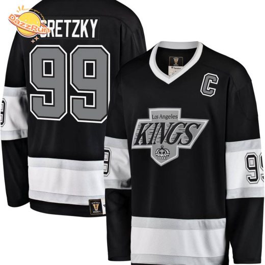 Wayne Gretzky Los Angeles Kings NHL Fanatics Breakaway Vintage Jersey