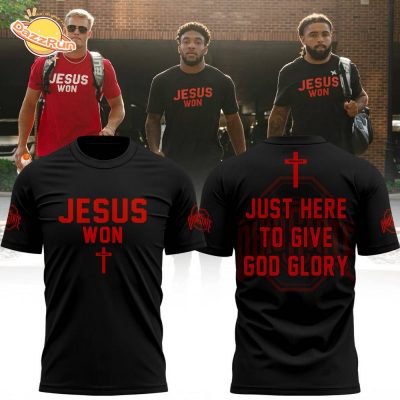 2024 Limited Edition Jesus Won Black Ohio State T-Shirt