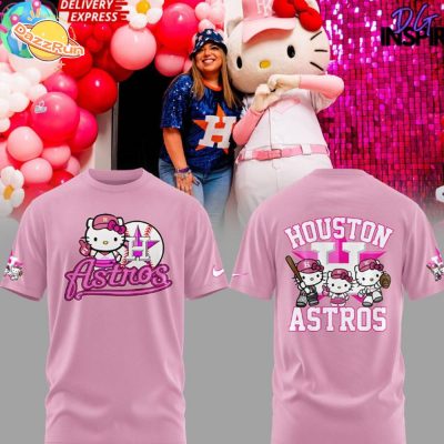 Limited Edition Houston Astros x Hello Kitty T-Shirt