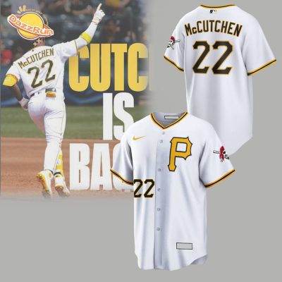 Andrew McCutchen Pittsburgh Pirates White Jersey