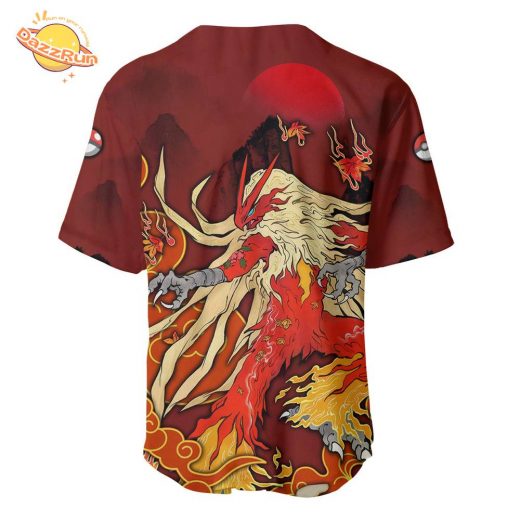 Blaziken Pokémon Anime Baseball Jersey