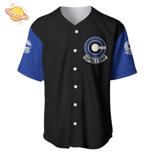 Capsule Dragon Ball Z Anime Baseball Jersey