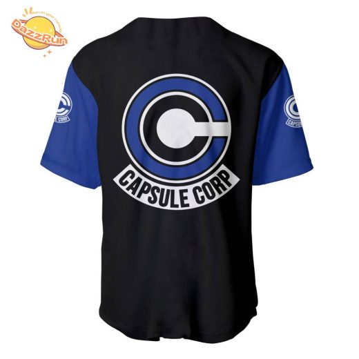 Capsule Dragon Ball Z Anime Baseball Jersey