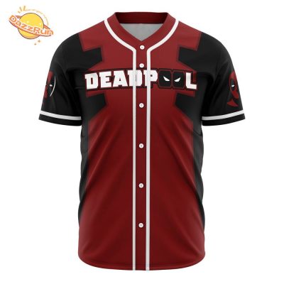 Deadpool Marvel Anime Baseball Jersey – 3D Printed