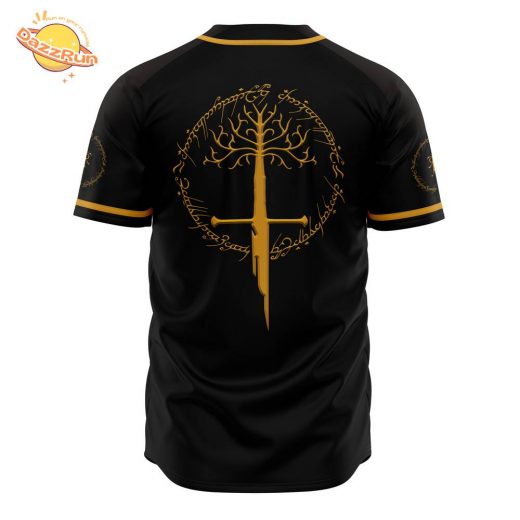 Lord of the Rings Symbol Anime Baseball Jersey – 3D Printed