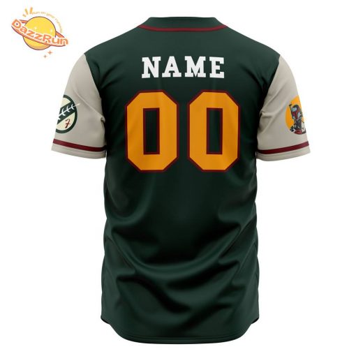 Personalized Boba Fett Mandalorian Star Wars Anime Baseball Jersey – 3D Printed