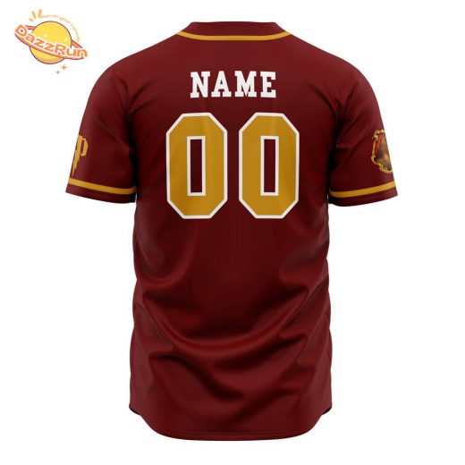 Personalized Gryffindor House Harry Potter Anime Baseball Jersey – 3D Printed