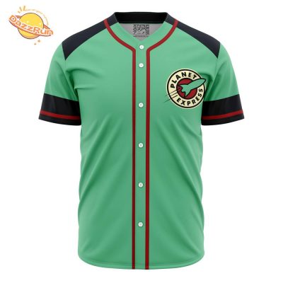 Personalized Planet Express Futurama Anime Baseball Jersey – 3D Printed